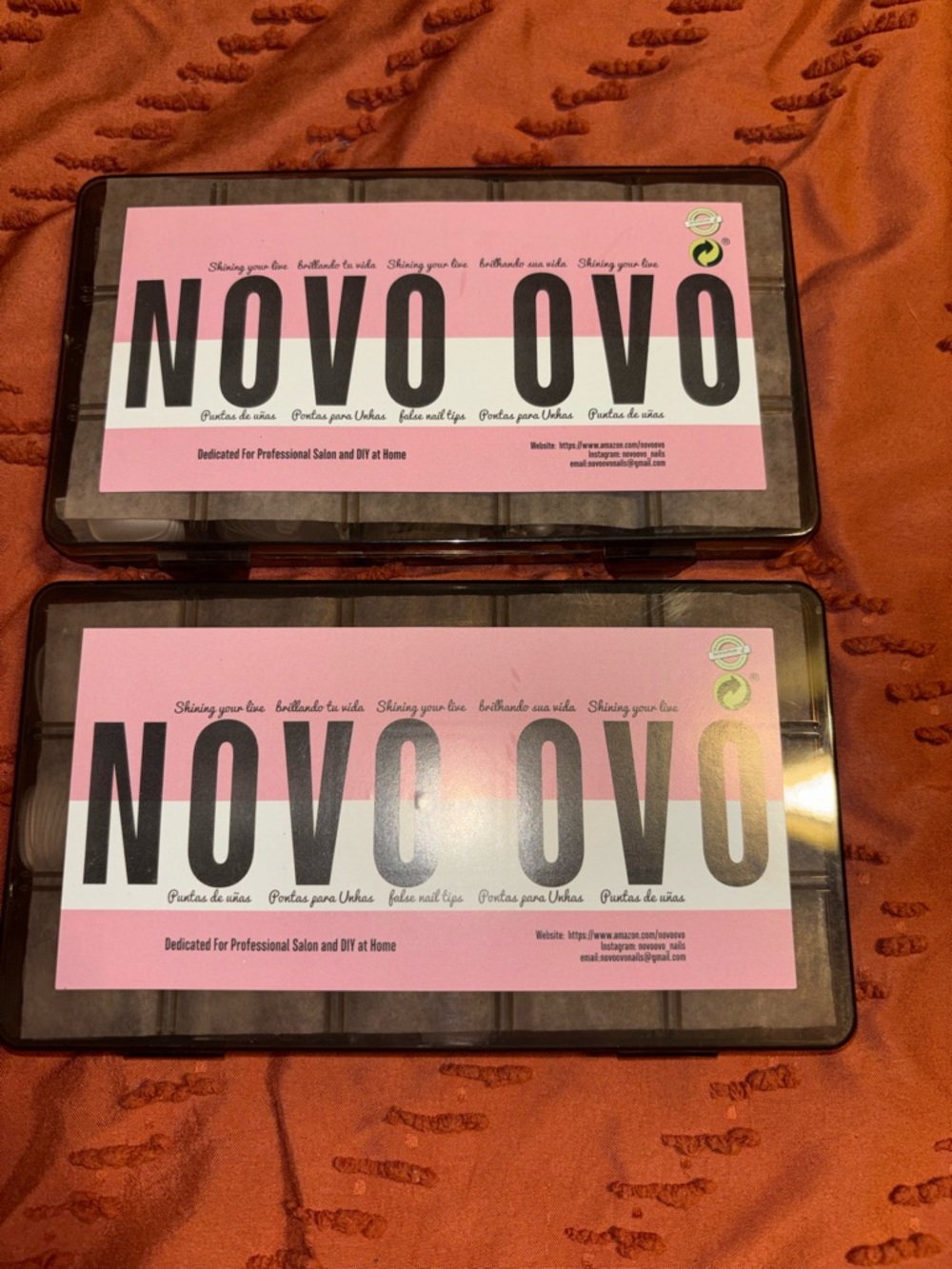 NOVO OVO Clear Nail Tip Set